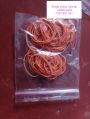 Red single color normal rubber band