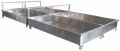 Stainless Steel Rectangular Silver New commercial namkeen trolley