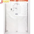 LDPE/LLPE White poly mailer twin sealed bag