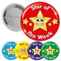 Plastic Steel Square Round Multi Color Polished Printed Badges