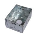 Mild Steel Rectangular Grey Plain Polished 3x3 modular box