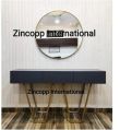 Wooden Gold Console Table