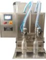 Electric 415 V 50 Hz 3 Phase 2 head servo plc liquid filling machine