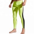 Green Plain mens polyester track pant