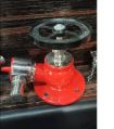 Cast Iron Red fire protection valves