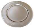Decorative Silver charger plate