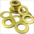 Round Golden plain brass washers