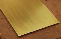 Polished Rectangular Golden rectangle brass sheets