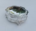 Lion Foot Silver Plated Trinket Box