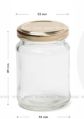 120ml Round Glass Jar