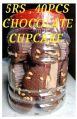 Brown chocolate cup cake
