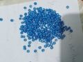 Opaque Blue Glass Beads