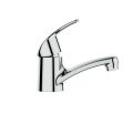 Dowel Single Lever Basin Mixer with Braided Hose