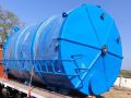 Round Blue Polished pp frp storage tank