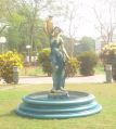 Fiber Lady Fountain