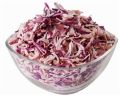 Light Pink dehydrated onion flakes