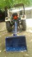 MS tractor backhoe loader