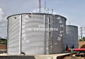 ETERNITY INFOCOM PVT LTD Steel Zinc Aluminium Coated Steel Rectangular Round Metallic New fire water storage tank