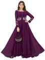 Crepe Georgette Gown