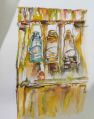 A3 Sheet Drawing Paper Multi Color lantern watercolor paintings