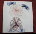 Paper Multicolor Printed string art cards