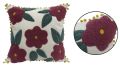 Nordic Style Flower Loop Tufted Cushion Cover