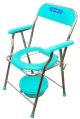 Folding Commode Chair with Bucket