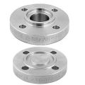 Round stainless steel tongue groove flanges