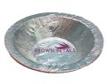 Areca Bowl With Silver Foil