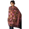 Woolen multicolor ladies kashmiri shawl