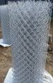 Silver Chain Link Fencing Mesh