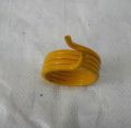 Yellow carbon steel torsion spring
