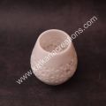 Marble tea light holder jaali