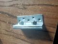 Mild Steel Silver double bolt bed clamp