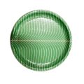 Round Green buffet paper plate
