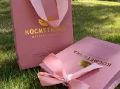 Rose Pink Paper Shopping Bags