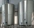 Stainless Steel Round Metallic cylindrical milk tank