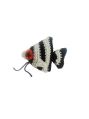 Crochet Stuffed Angel Fish Toy