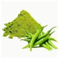 Natural dehydrated green chilli powder