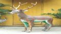 5.6 Feet Fiberglass Deer Statue