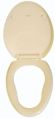 PVC Oval Creamy Plain cera cruse soft close toilet seat cover