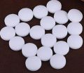 White Solid round camphor tablet