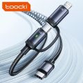 2 in 1 Spring Stretch Fast Charging USB Cable