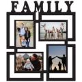 Plastic & Wood Available in Many Colors family photo frame