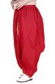 Plain 28 inch mens readymade red cotton dhoti