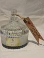 Round candy jar candle