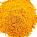 Natural yellow turmeric powder