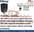 ORING IES-1240 Industrial 24-port unmanaged Ethernet switch