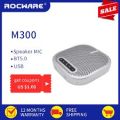 White rockware rm 300 bluetooth microphone