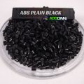 Black abs plain plastic compound